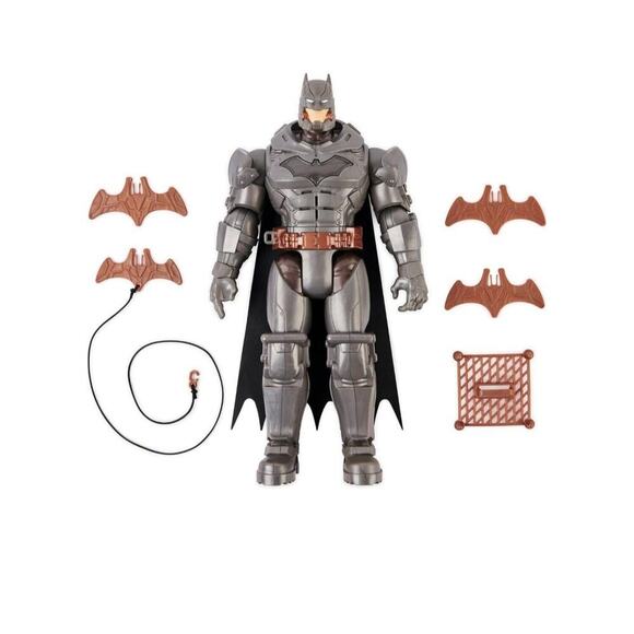 DC Comics Battle Strike Batman Talking Action Figure Deluxe 20 Phrases 12” - Picture 5 of 5
